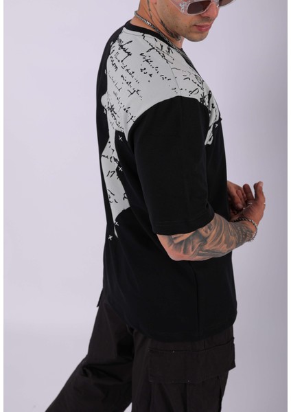 Unisex Parçalı Oversize T-Shirt fiyatları