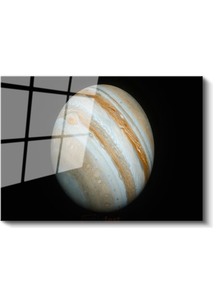 Jüpiter - Çizgili Gaz Devi Cam Tablo fiyatları