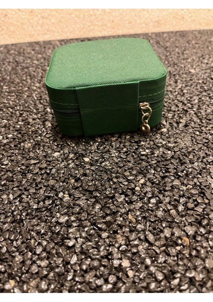 Yeşil Kadın Takı ve Toka Organizeri, Şık Yüzük ve Küpe Taşıma Kutusu fırsatları