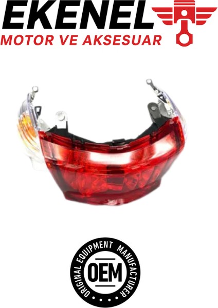 Honda Spacy 110 Arka Stop Komple Oem