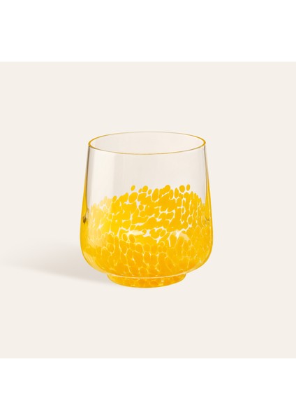 Henan Cam Su Bardağı 430 ml Sarı