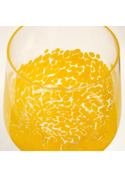 Henan Cam Su Bardağı 430 ml Sarı modelleri
