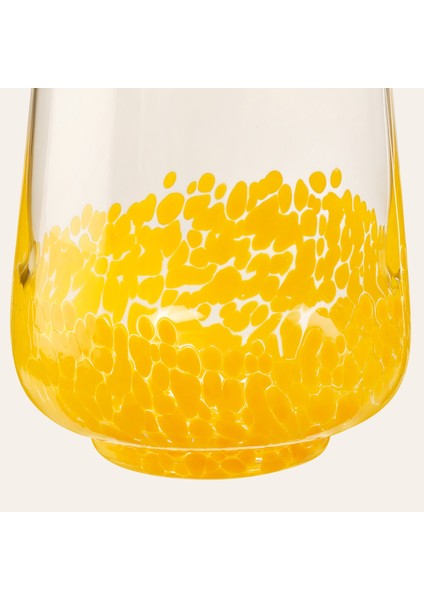 Henan Cam Su Bardağı 430 ml Sarı fırsatları