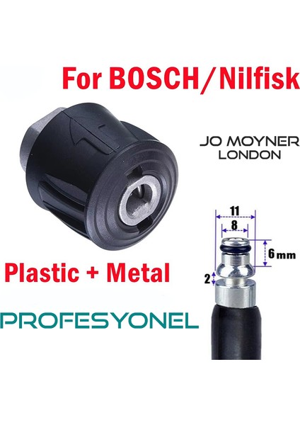 Bosch Uyumlu Basınçlı Yıkama Makinesi Için Köpük Tabancası Set Foam Lance Foam Canon