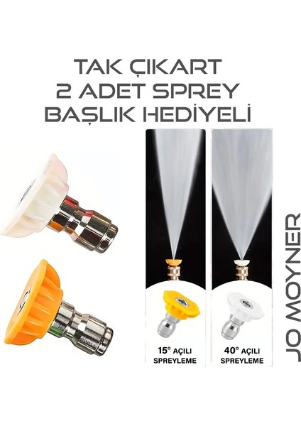 Bosch Uyumlu Basınçlı Yıkama Makinesi Için Köpük Tabancası Set Foam Lance Foam Canon