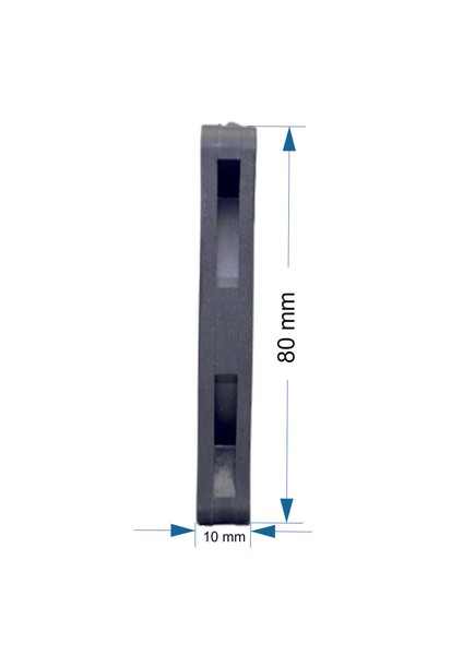 Usb Fan 80x80x10 2 Adet Harici Laptop, Modem ve Tv Soğutucu Ball Bearing sessiz 27 db 3000 rpm