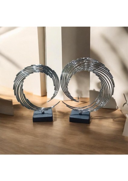 Gümüş Renkli Ay ve Yıldız Tasarımlı Dekoratif 2'li Tel Aksesuar Seti fiyatları