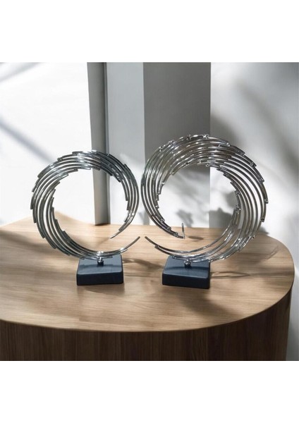 Gümüş Renkli Ay ve Yıldız Tasarımlı Dekoratif 2'li Tel Aksesuar Seti fırsatları