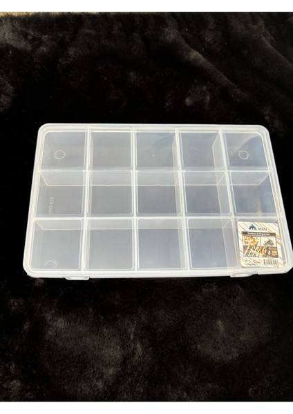 15 Bölmeli Beyaz Takı ve Aksesuar Organizer Kutu 230X150X35 mm fiyatları