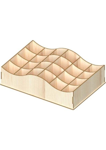 Şık Masaüstü Düzenleyici, Organizatör ve Takı Kutusu, Krem Renk fırsatları