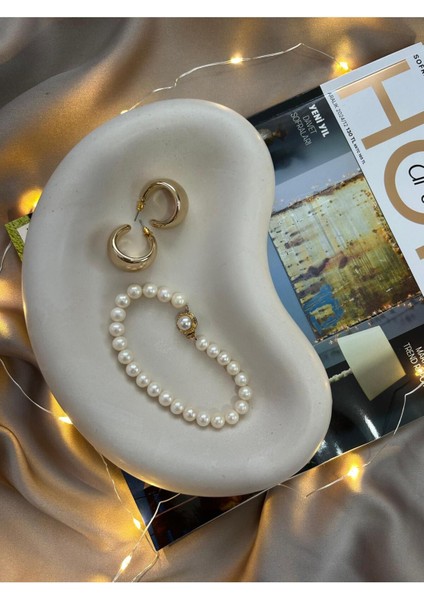 Bej Bohem Dekoratif Makyaj ve Takı Organizeri, Şık ve Işlevsel Tasarım modelleri