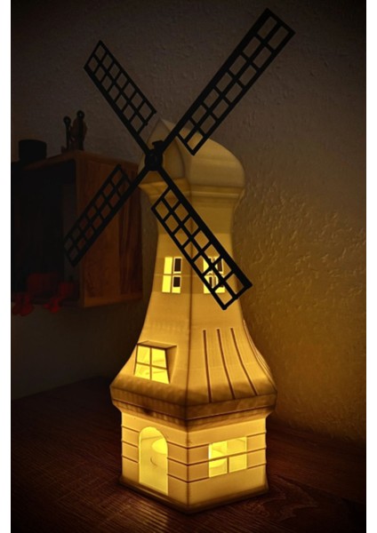 Beyaz Deniz Feneri Tealight Mumluk, Şık ve Kullanışlı Hediye Seçeneği