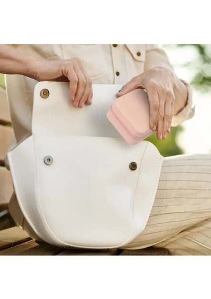 Şık ve Pratik Pembe Takı Saklama Kutusu, Düzenli ve Estetik Organizasyon Sağlar fırsatları