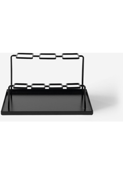 Şık Siyah Metal Düzenleyici, Kalem ve Fırça Saklama Için Modern Tasarım modelleri