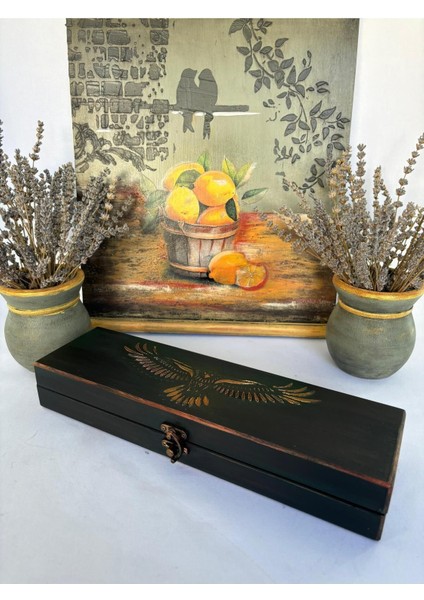 Şık Ahşap Takı ve Eşyalar Düzenleyici Kutusu, Organizer, Dolap indirimleri