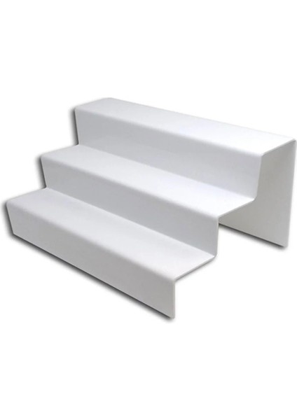 3 Katlı Merdiven Stand, Beyaz, 30CM, Dayanıklı ve Şık Tasarım modelleri