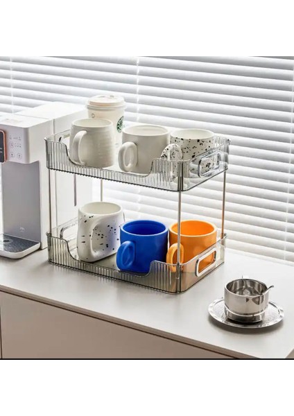 Şeffaf Makyaj Organizeri, Düzenli ve Şık Tasarım, Pratik Kullanım