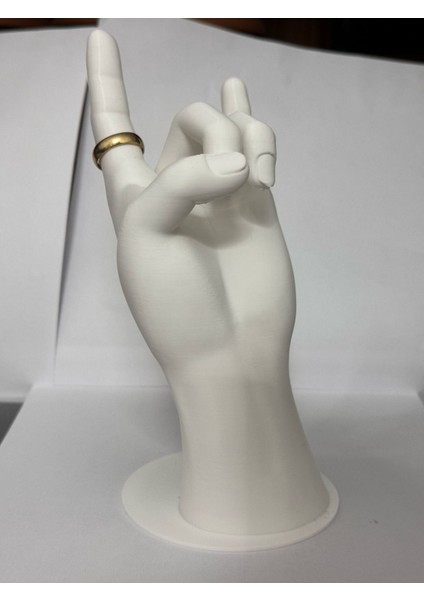 El Şeklinde Takı ve Yüzük Düzenleyici, Beyaz, Şık ve Pratik Organizasyon Aracı modelleri