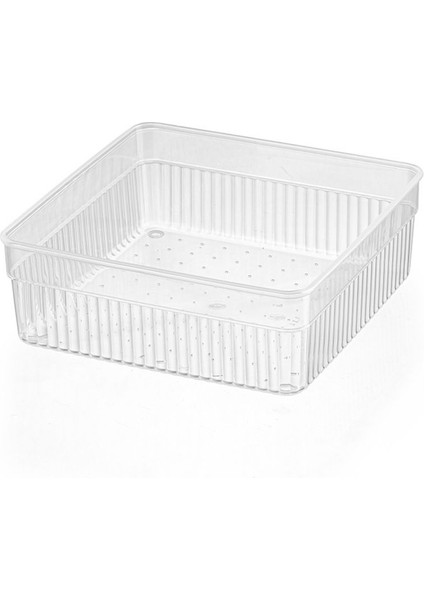 5'li Şeffaf Çekmece İçi Düzenleyici Set, Takı ve Makyaj Organizeri