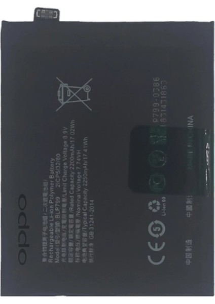 Oppo Realme 7 Pro - BLP799 - Batarya Pil Sıfır