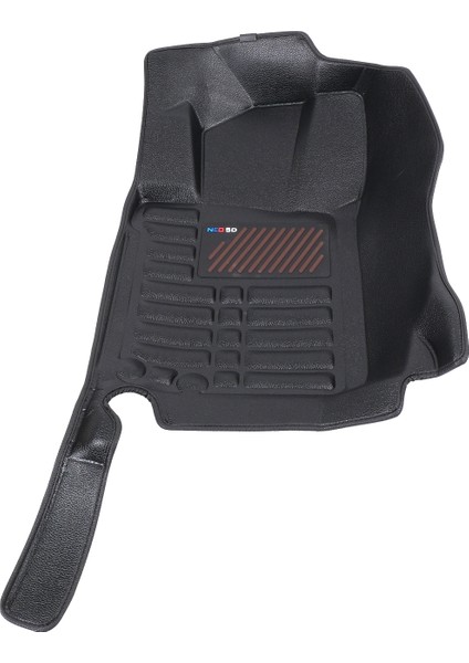 Nissan Navara 2021-GÜNÜMÜZ Uyumlu Ithal, Suni Deri, Eva Dolgulu Havuzlu 5d Paspas