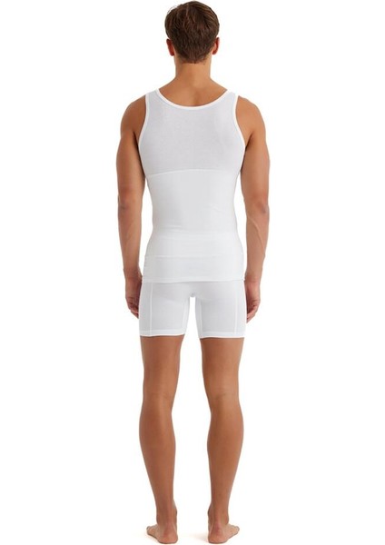 Erkek Korseli Beyaz Atlet 9209 fırsatları