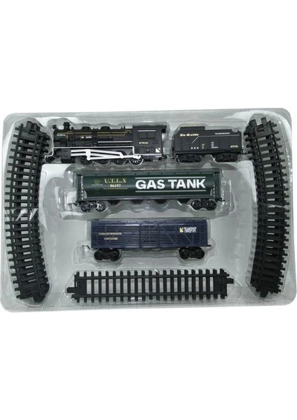 FF-1601C Işıklı ve Sesli 18PCS Klasik Tren -Vrd modelleri