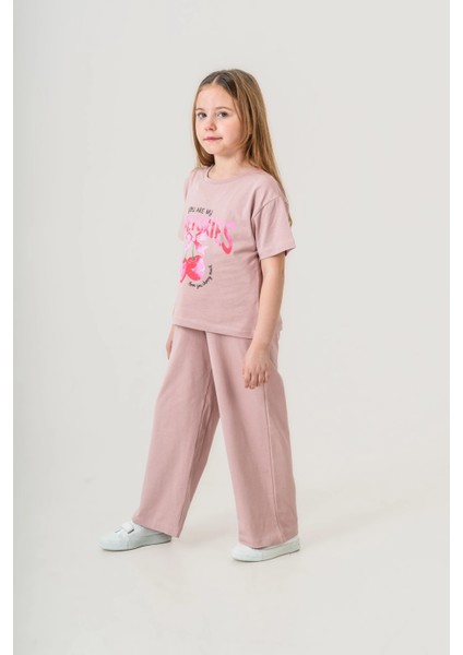 Cherries Baskılı Kız Çocuk Takım 035 fırsatları