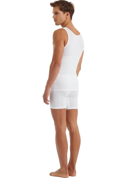 Erkek Korseli Beyaz Atlet 9209 indirimleri