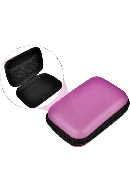 Renkli Mini Seyahat Organizer, Aksesuar ve Kablo Çantası, Pratik ve Şık Tasarım