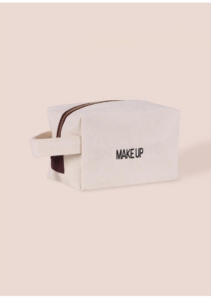 Şık Makyaj Düzenleyici Çanta, 24x11x15 cm, Bej Renk, Pratik ve Kullanışlı Tasarım indirimleri