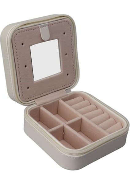 Renkli ve Şık Taşınabilir Aynalı Takı Düzenleyici fiyatları