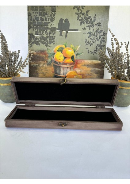 Kahverengi Ahşap Takı ve Düzenleyici Kutu, Şık ve Kullanışlı Hediye Seçeneği indirimleri