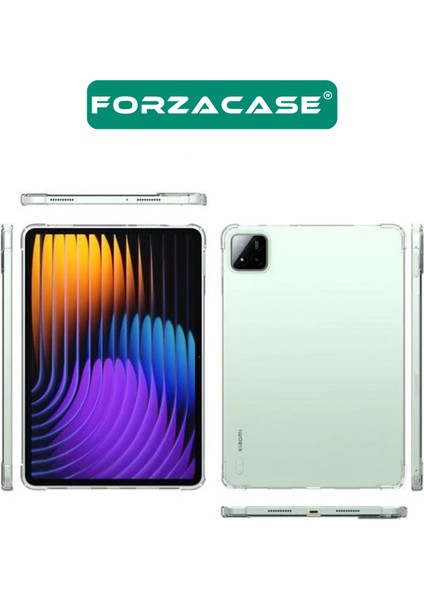Xiaomi Pad 7 / Pad 7 Pro 11.2 Inch ile Uyumlu Anti Shock Silikon Kılıf Şeffaf - FC014 fırsatları