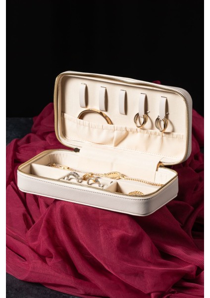 Orta Boy Takı Saklama Kutusu 22X11, Kolye, Yüzük, Küpe Organizer Kutu