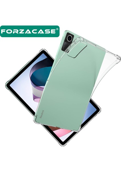 Xiaomi Redmi Pad 10.61 Inch Tablet ile Uyumlu Anti Shock Silikon Kılıf Şeffaf - FC014
