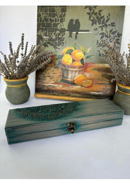 Ahşap Takı ve Eşya Düzenleyici, Organizatör, Hediyelik Kutu, Şık ve Kullanışlı