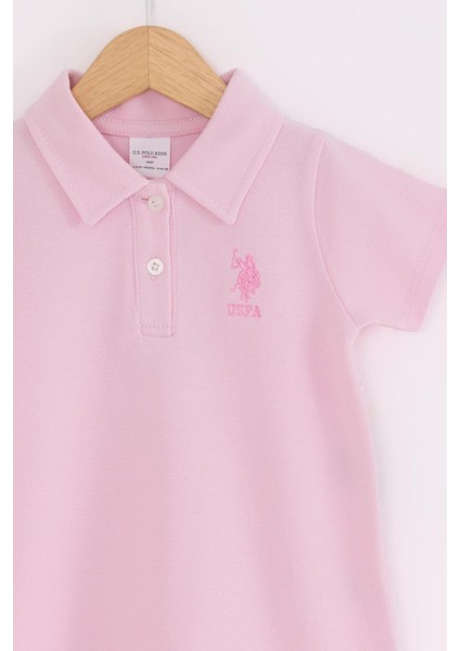 Polo Yaka %100 Pamuk Kız Çocuk Pike Elbise fiyatları