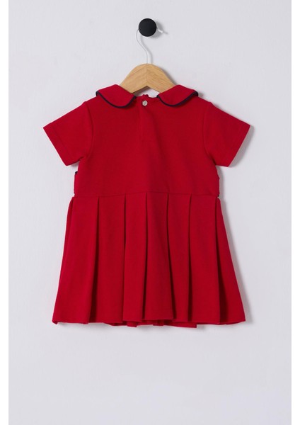 U.s.polo Assn. Kız Bebek Kısakol Pike Elbise, %100 Pamuk / %100 Cotton fiyatları
