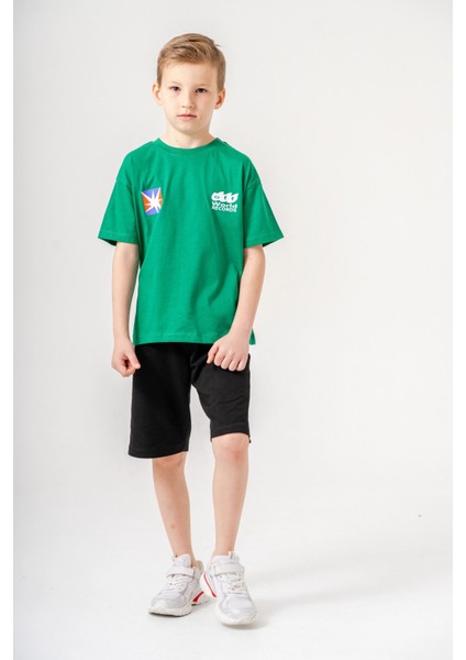 Sırtı Baskılı Şortlu Erkek Çocuk Takım 051 fiyatları