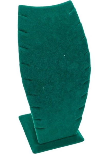 Orta Yeşil Çoklu Kolye Sergileme Mankeni, Şık ve Zarif Takı Standı