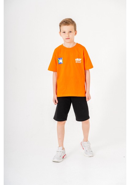 Sırtı Baskılı Şortlu Erkek Çocuk Takım 051 fiyatları