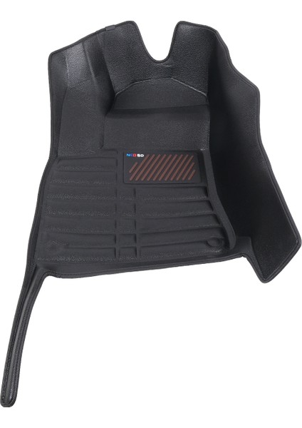 Porsche Cayenne 2019-GÜNÜMÜZ Uyumlu Ithal, Suni Deri, Eva Dolgulu Havuzlu 5d Paspas