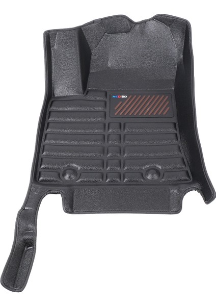 Hyundai Kona Elektrik 2024-GÜNÜMÜZ Uyumlu Ithal, Suni Deri, Eva Dolgulu Havuzlu 5d Paspas