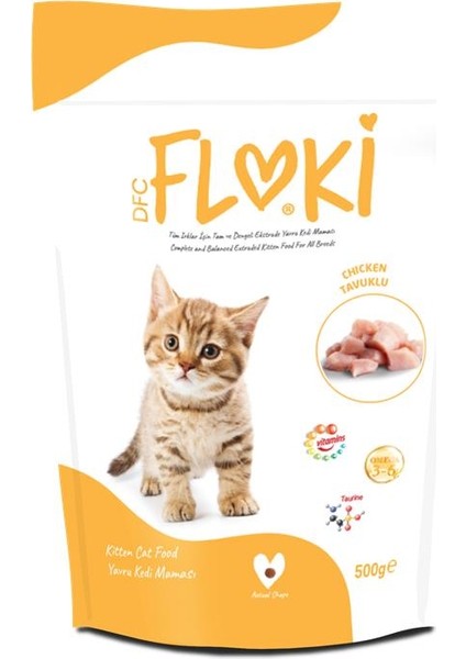Yavru Kedi Maması Tavuklu 500 gr