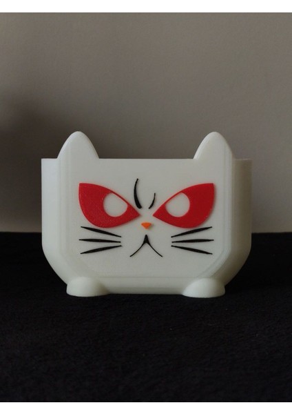 Beyaz Kedi Suratlı Organizer, Şık ve Kullanışlı Ev Dekoru Aksesuarı modelleri