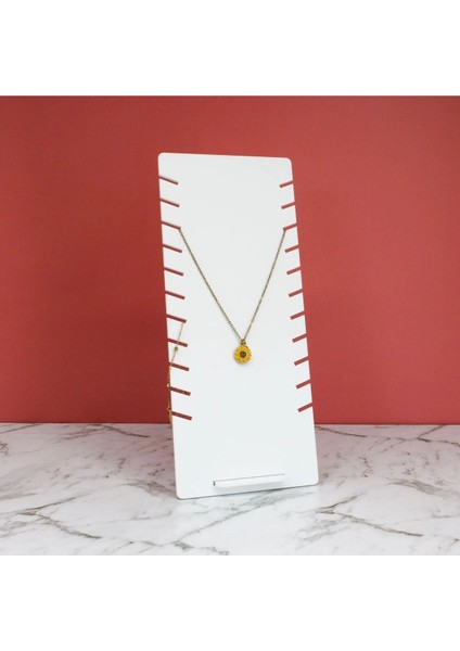 Beyaz Takı Standı, Şık ve Kullanışlı Sergileme Alanı fiyatları