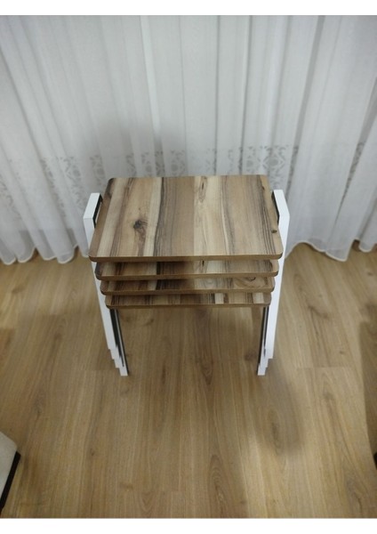 Zigon Sehpa 4'lü Tepsi Model fiyatları