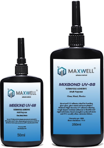 MIXBOND UV68 Cam, Metal, Ahşap Yapıştırıcı, Optik Şeffaf Birleştirme, 250ml fiyatları
