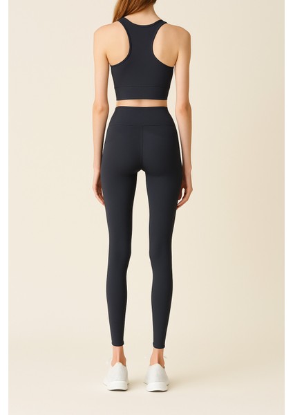 Kadın Yüksek Bel Toparlayıcı Tam Boy Spor Tayt indirimleri